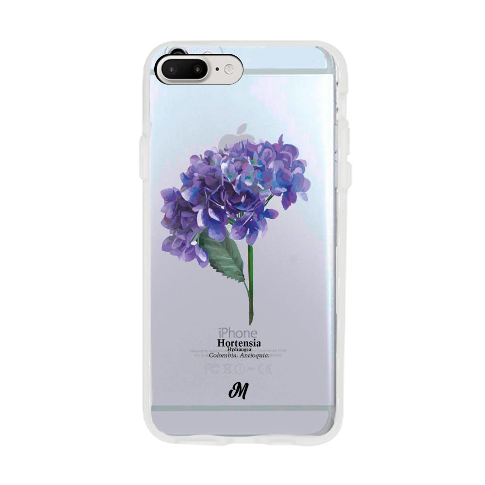 Case para iphone 6 plus Hortensia lila - Mandala Cases