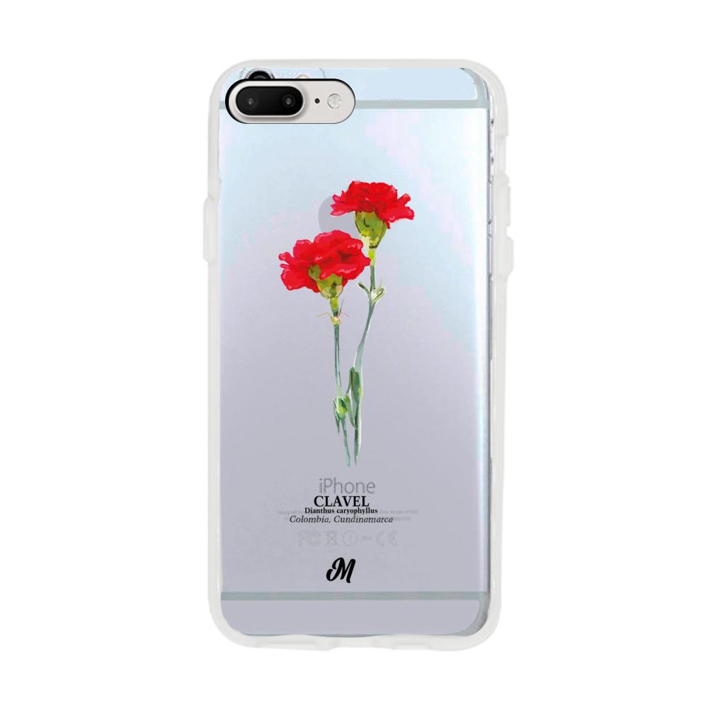Case para iphone 6 plus Claveles Rojos - Mandala Cases