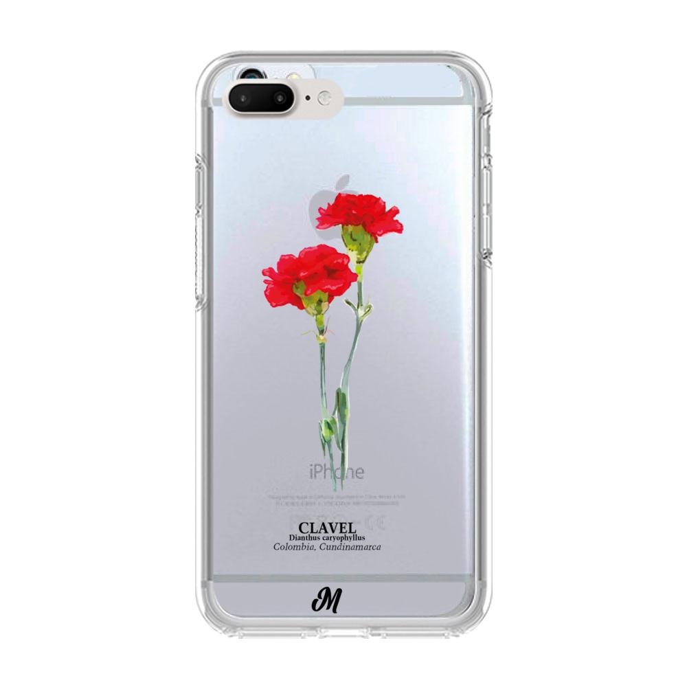 Case para iphone 6 plus Claveles Rojos - Mandala Cases
