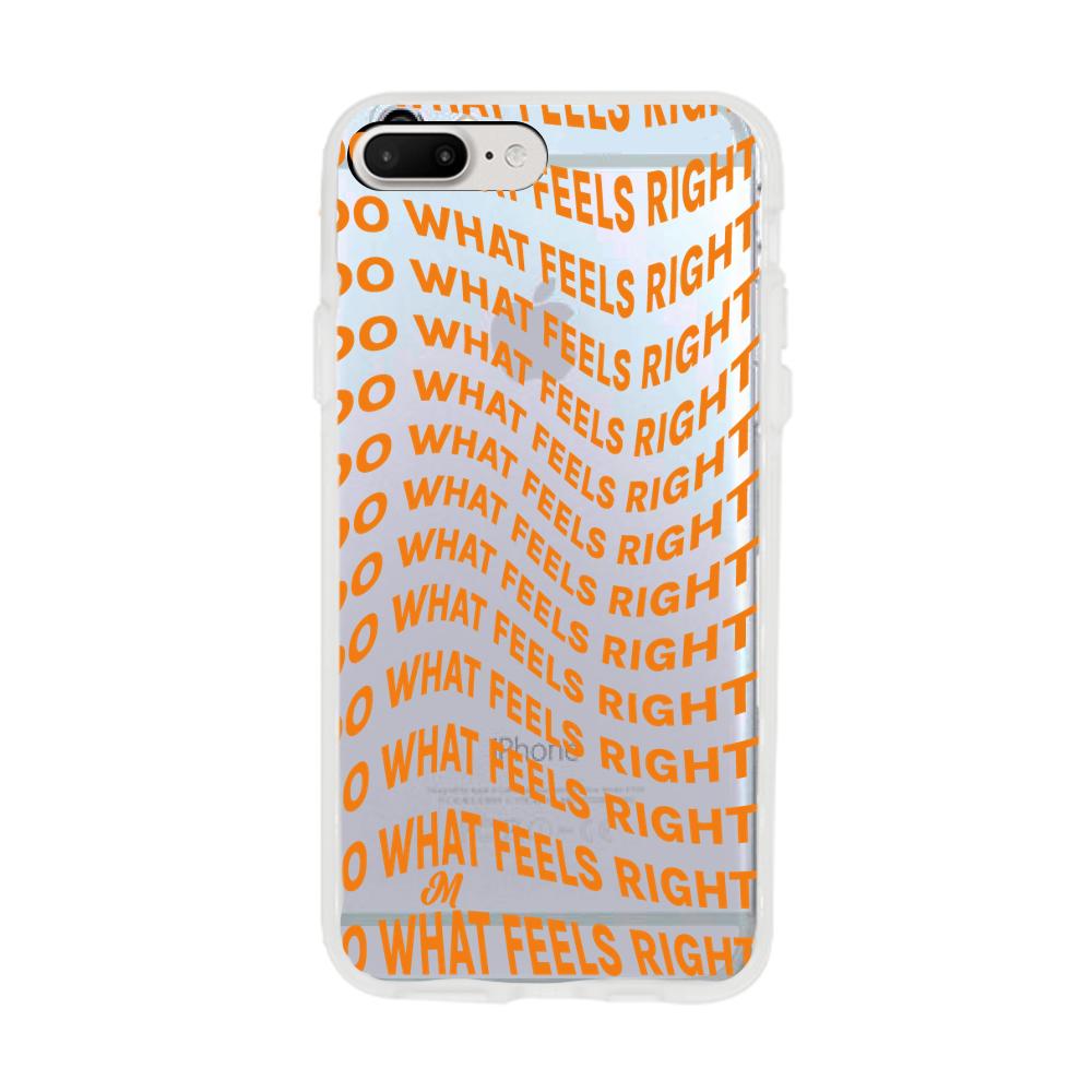 Case para iphone 6 plus Do What Feels Right - Mandala Cases