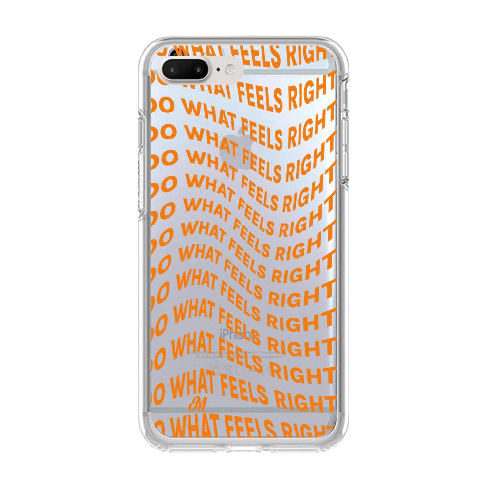 Case para iphone 6 plus Do What Feels Right - Mandala Cases
