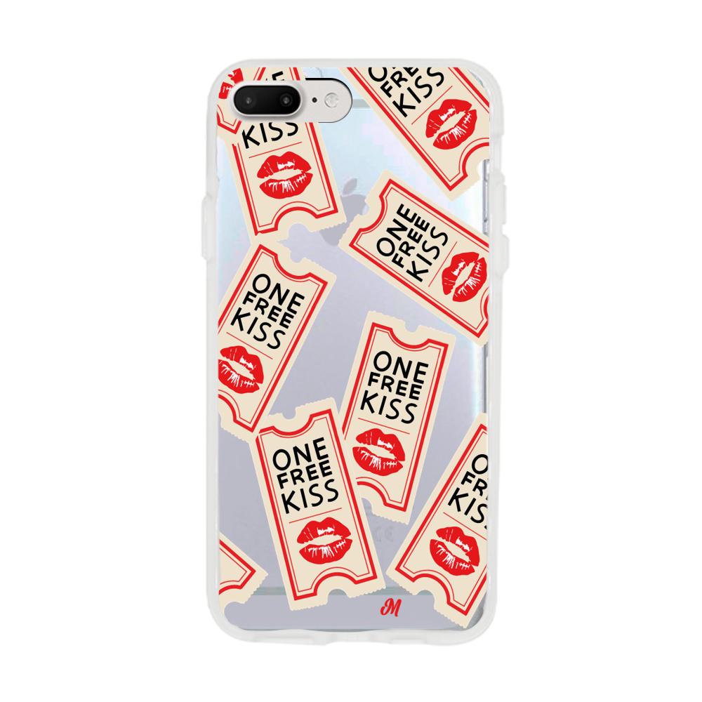 Case para iphone 6 plus Kiss Ticket - Mandala Cases