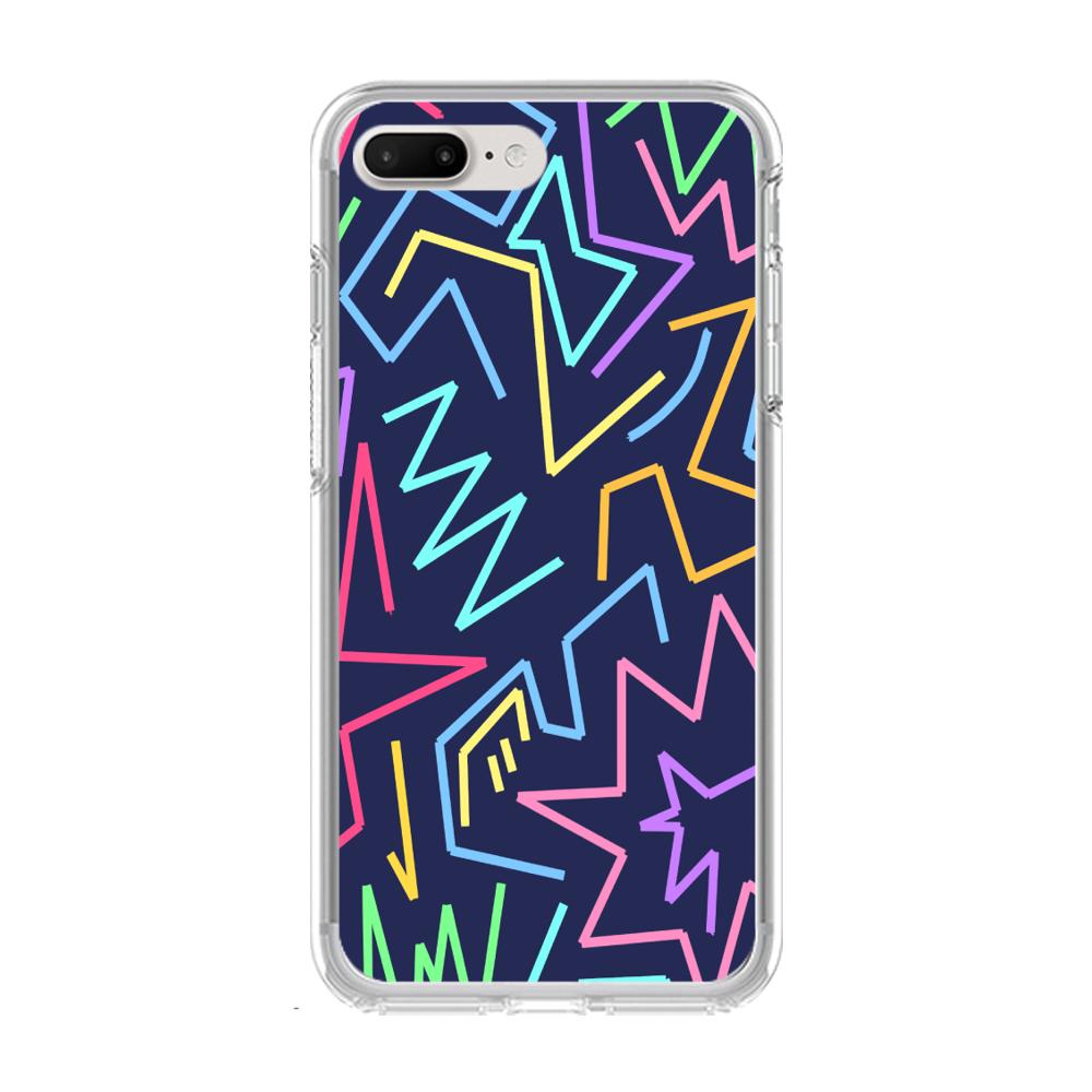 Case para iphone 6 plus Lineas Magneticas Coloridas - Mandala Cases