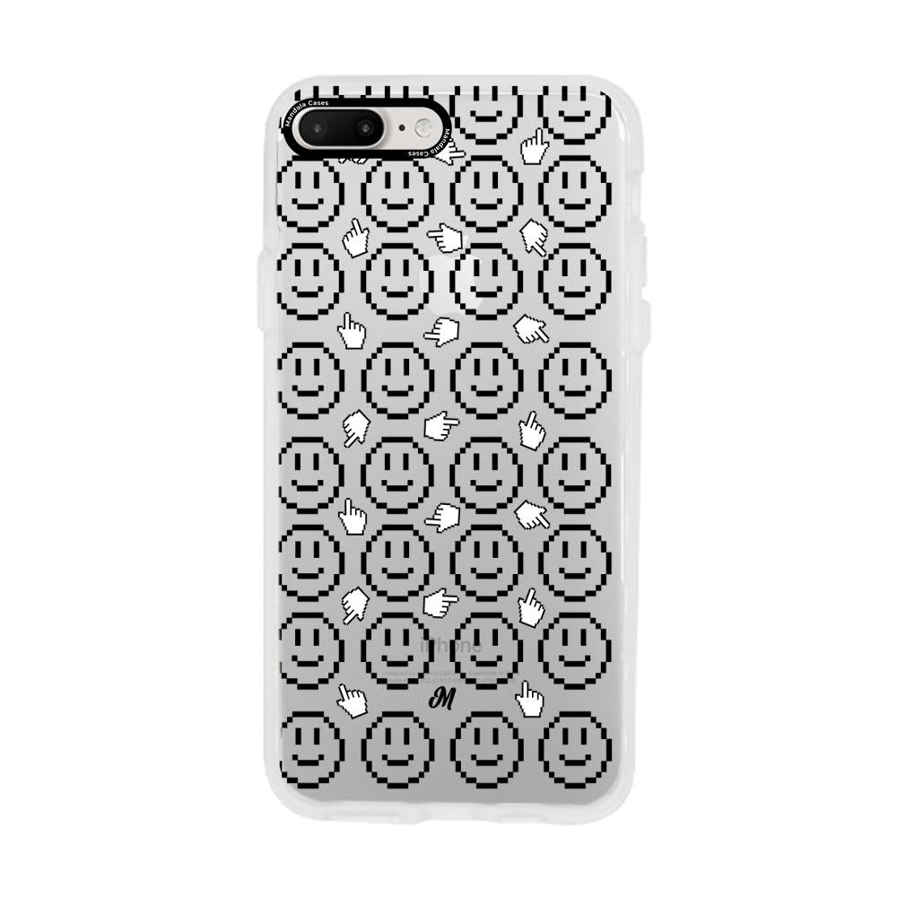 Case para iphone 6 plus Caritas pixel - Mandala Cases