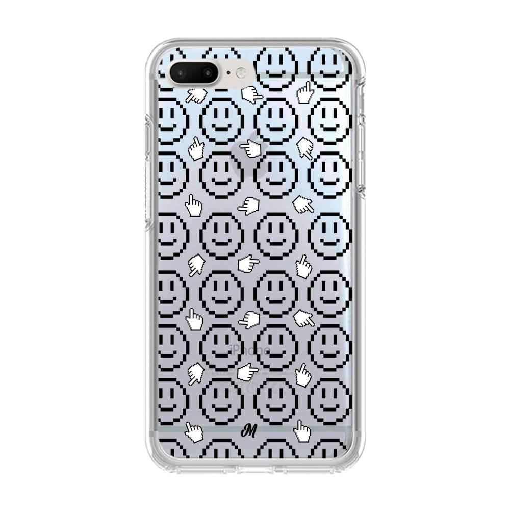 Case para iphone 6 plus Caritas pixel - Mandala Cases