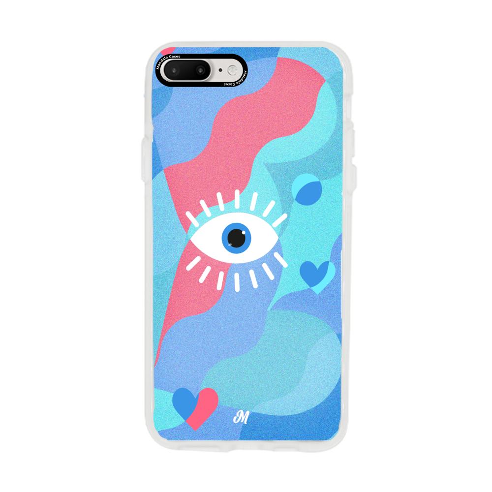 Case para iphone 6 plus Amor azul - Mandala Cases