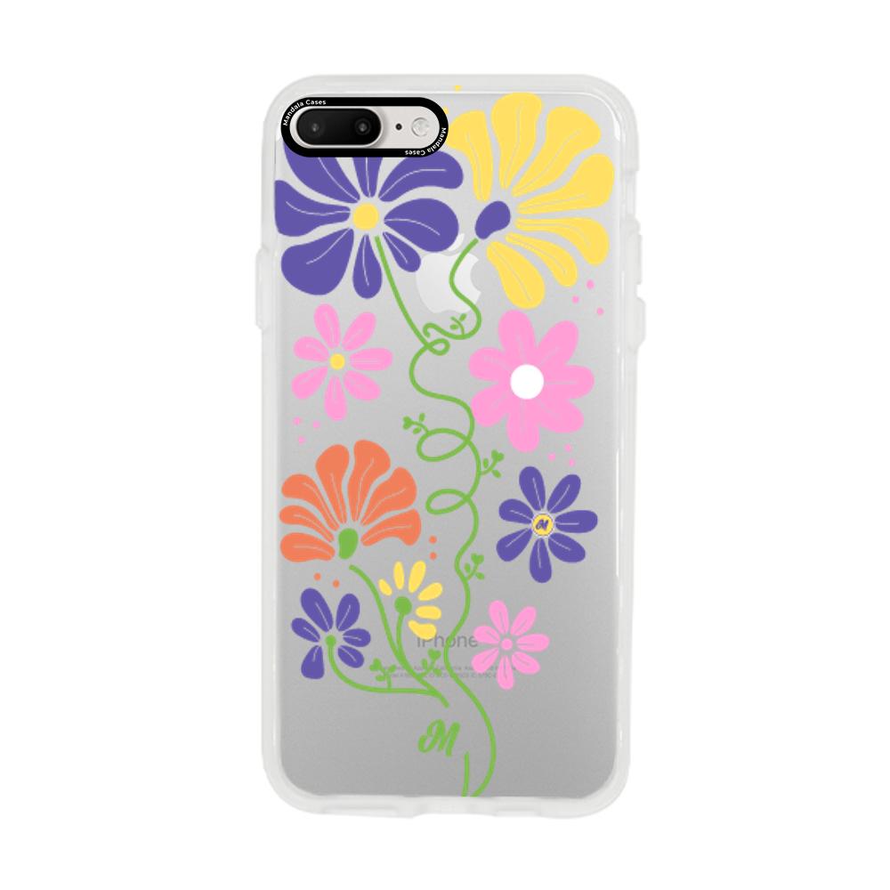 Case para iphone 6 plus Flores abstractas - Mandala Cases