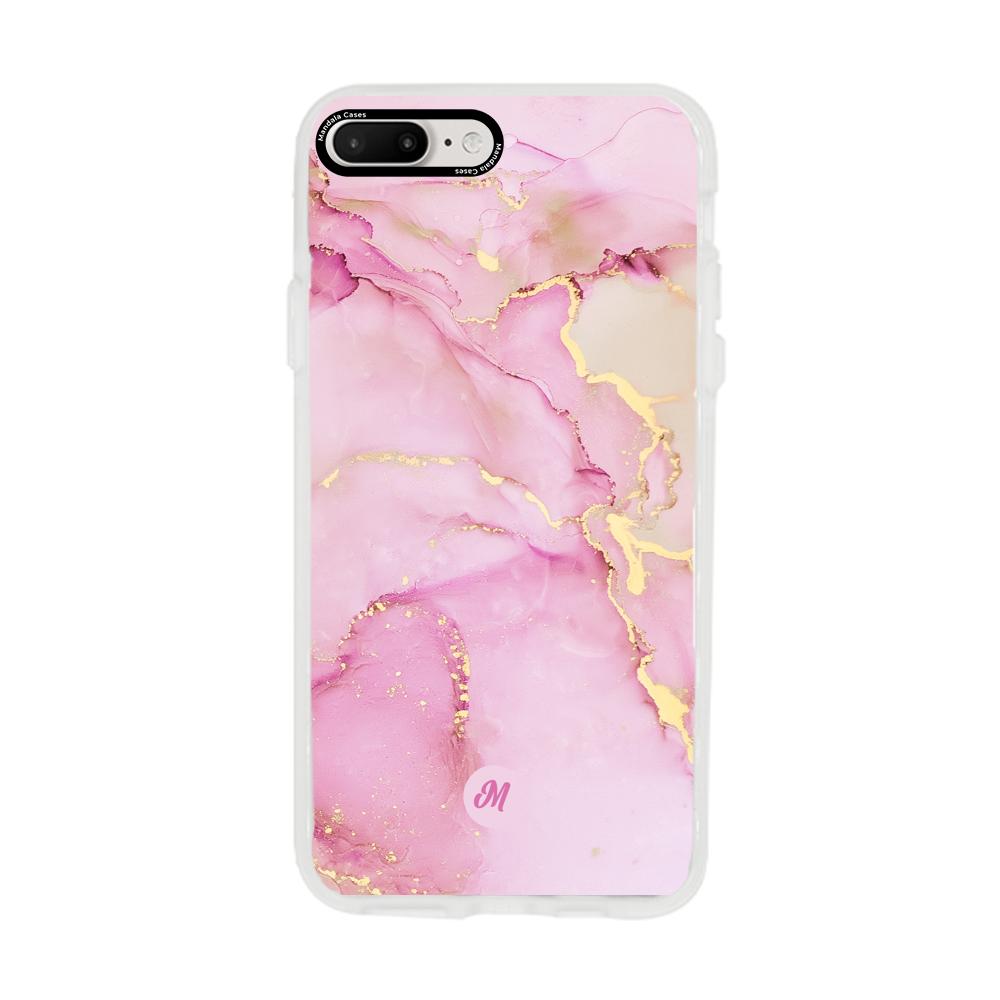 Cases para iphone 6 plus Pink marble - Mandala Cases
