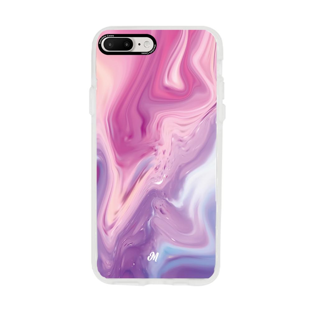 Cases para iphone 6 plus Marmol liquido pink - Mandala Cases
