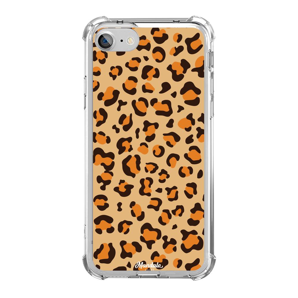 Case para iphone 7 Funda de Leopardo  - Mandala Cases