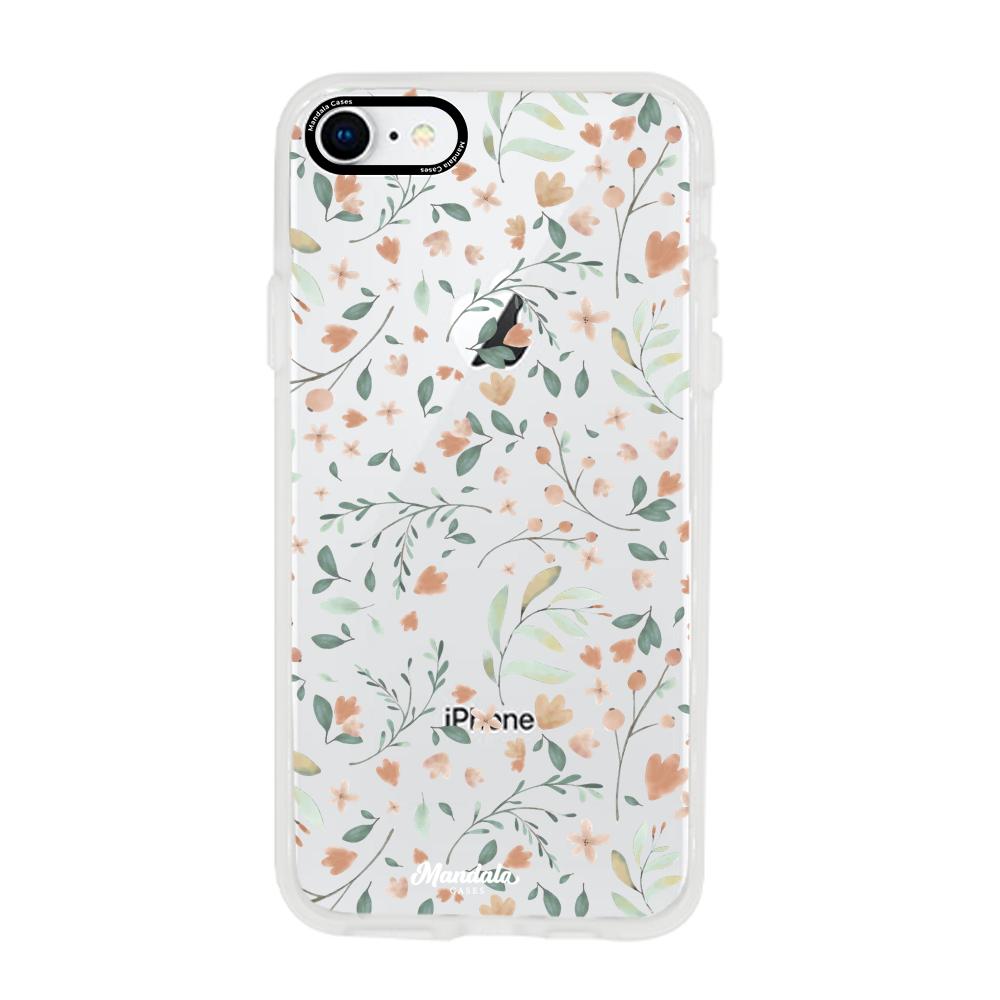 Cases para iphone 7 Funda  flores delicadas - Mandala Cases