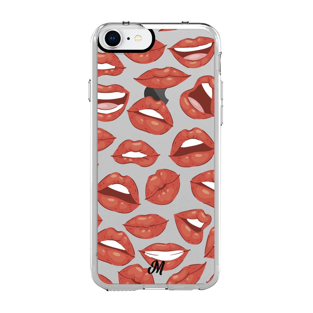 Case para iphone 7 Funda Labios - Mandala Cases