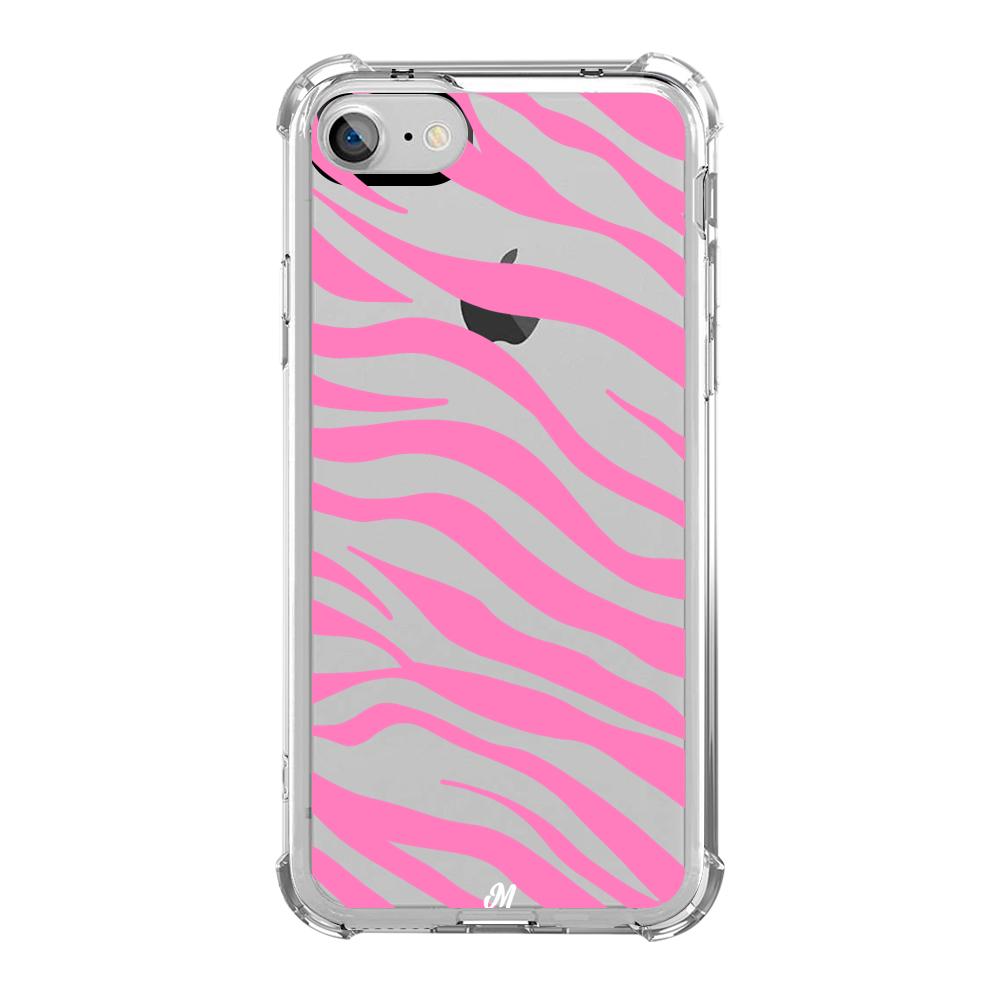 Case para iphone 7 Zebra Rosada - Mandala Cases
