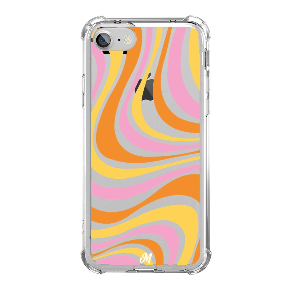 Case para iphone 7 Groovy Amarillo - Mandala Cases