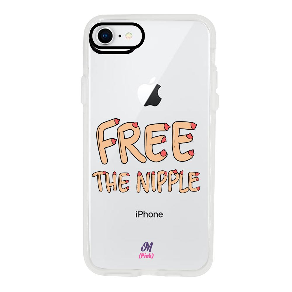 Case para iphone 7 Free the nipple - Mandala Cases