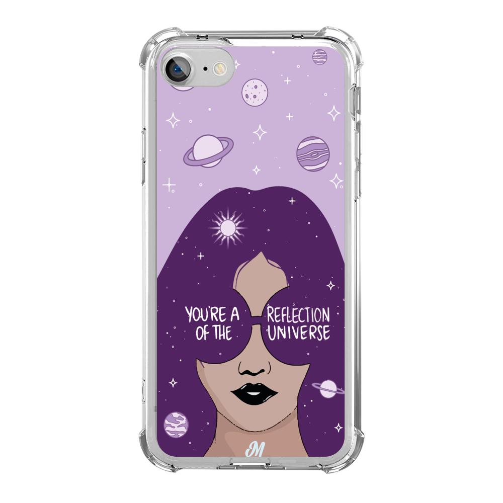 Case para iphone 7 Reflection Girl - Mandala Cases