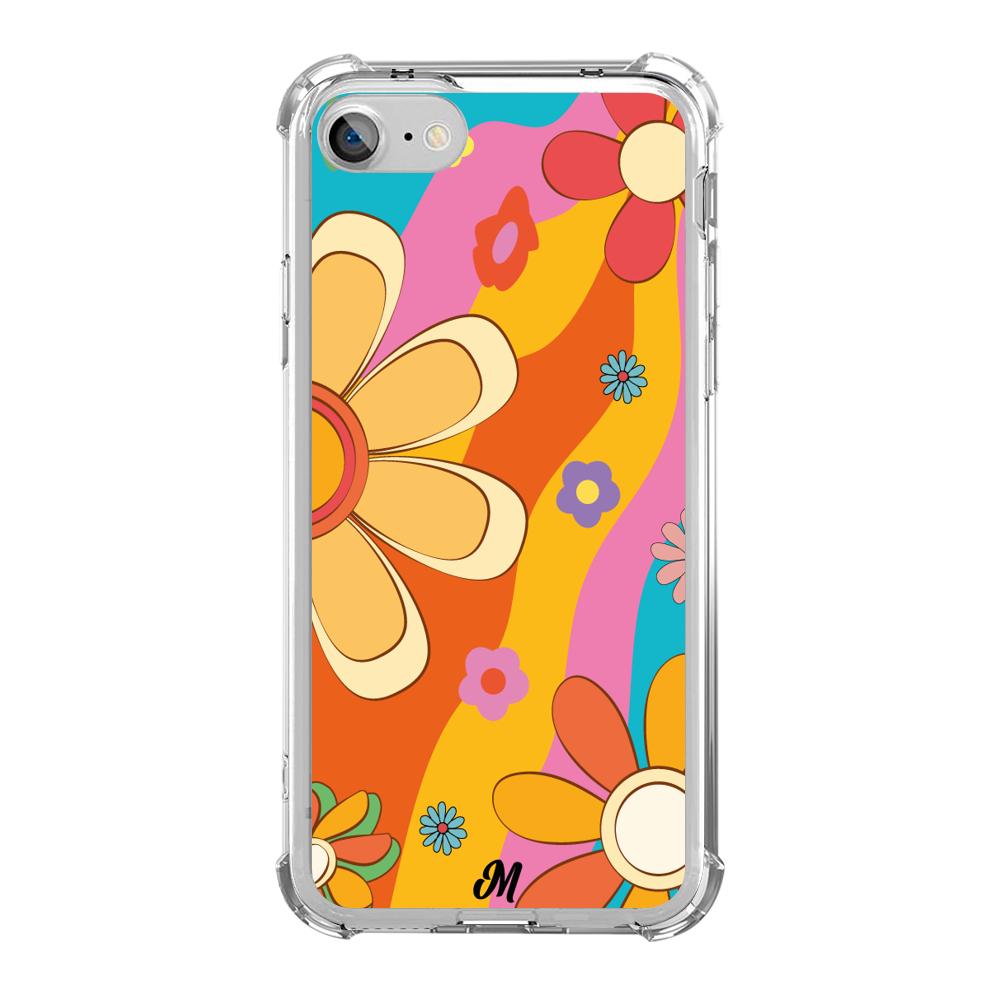 Case para iphone 7 Hippie Flowers - Mandala Cases