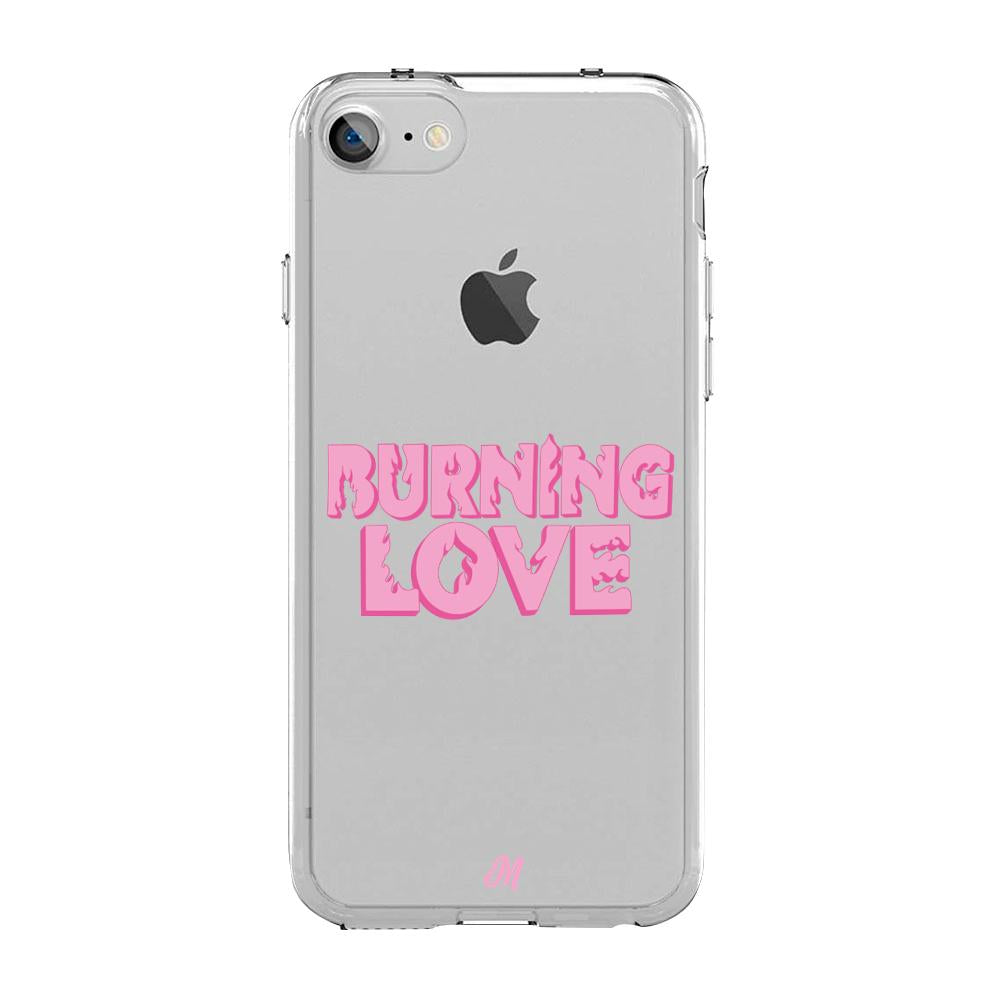 Case para iphone 7 Funda Burning Love  - Mandala Cases