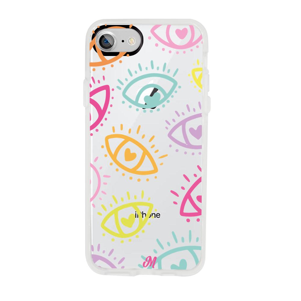 Case para iphone 7 Eyes In Love-  - Mandala Cases