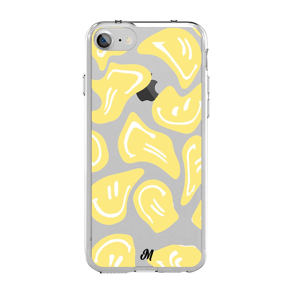 Case para iphone 7 Happy Face Amarillo-  - Mandala Cases