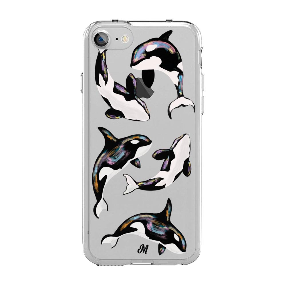 Case para iphone 7 Ballenas marinas - Mandala Cases