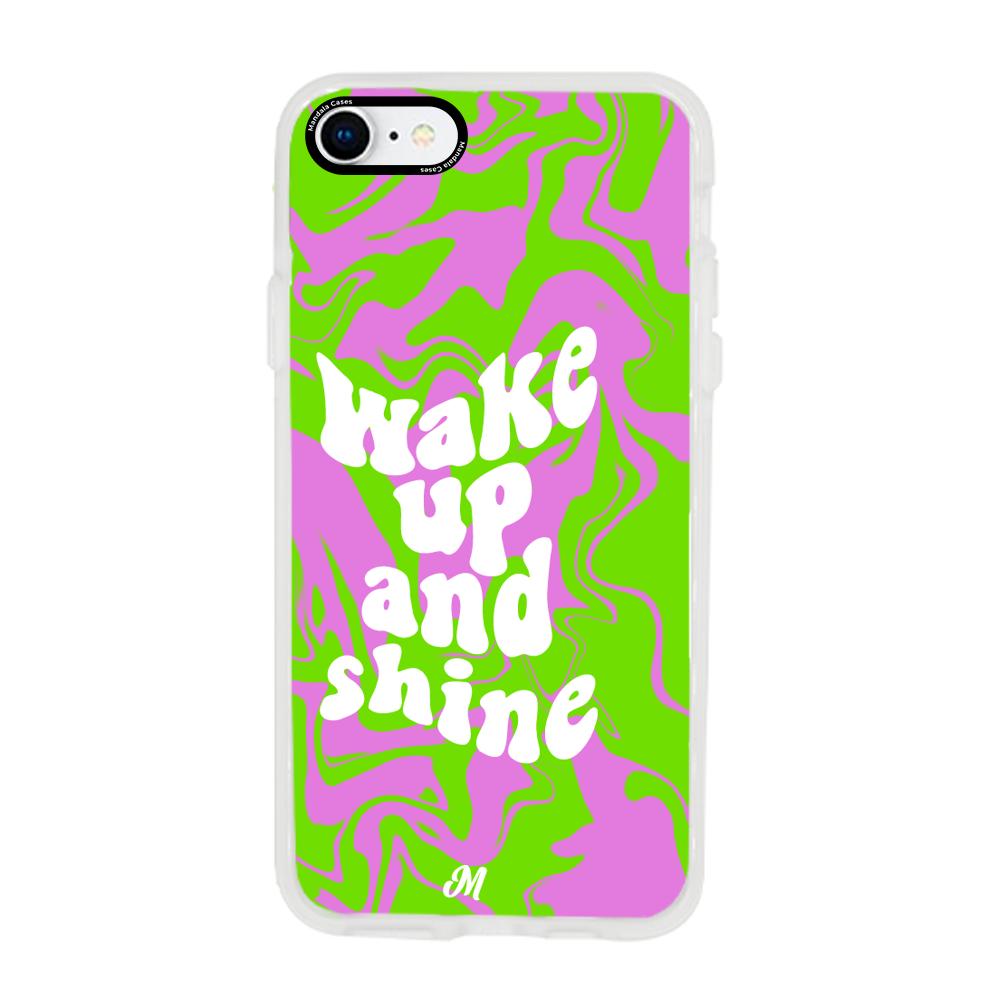 Case para iphone 7 wake up and shine - Mandala Cases