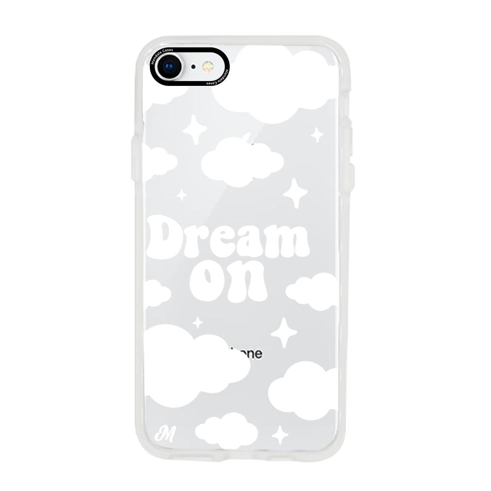 Case para iphone 7 Dream on blanco - Mandala Cases