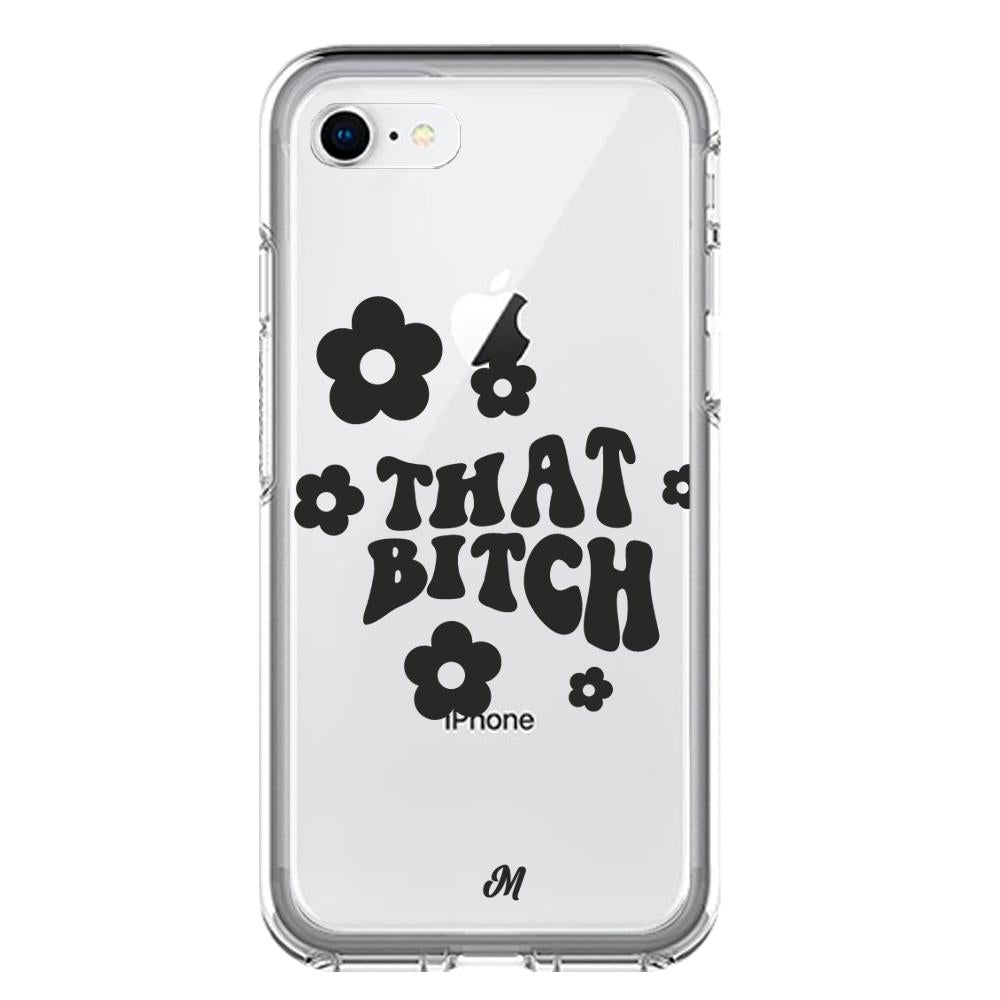 Case para iphone 7 that bitch negro - Mandala Cases