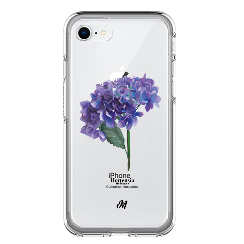 Case para iphone 7 Hortensia lila - Mandala Cases