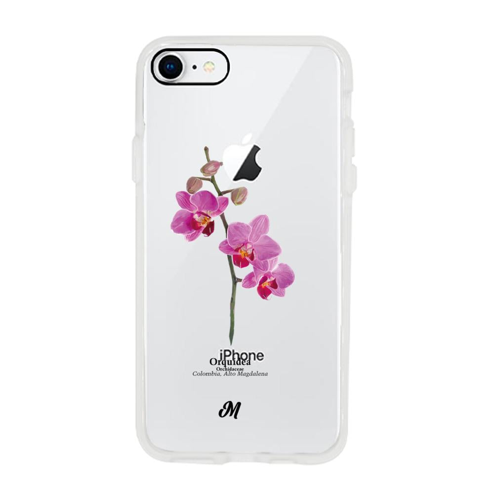 Case para iphone 7 Ramo de Orquídea - Mandala Cases