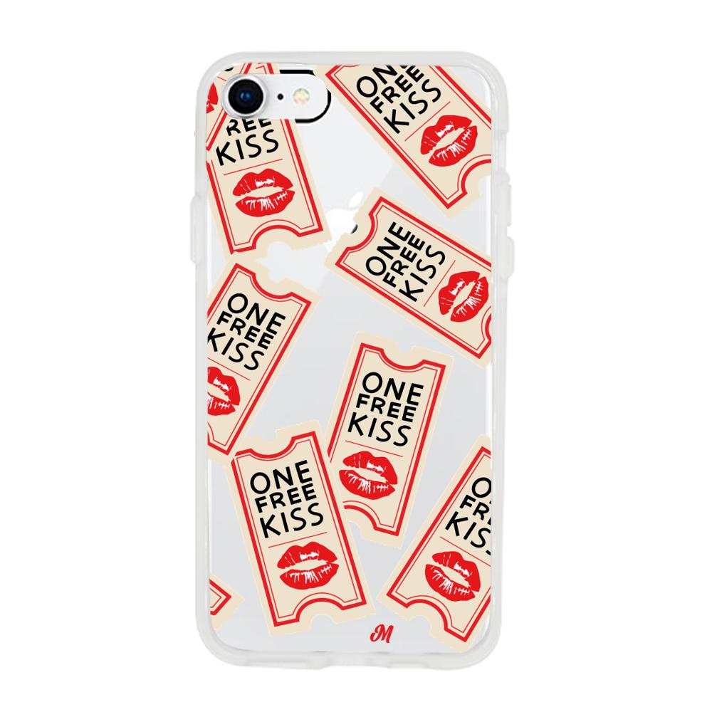 Case para iphone 7 Kiss Ticket - Mandala Cases