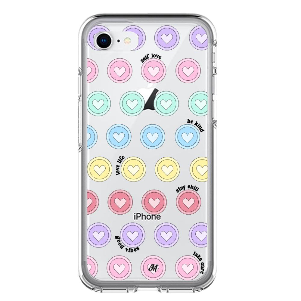 Case para iphone 7 Sellos de amor - Mandala Cases