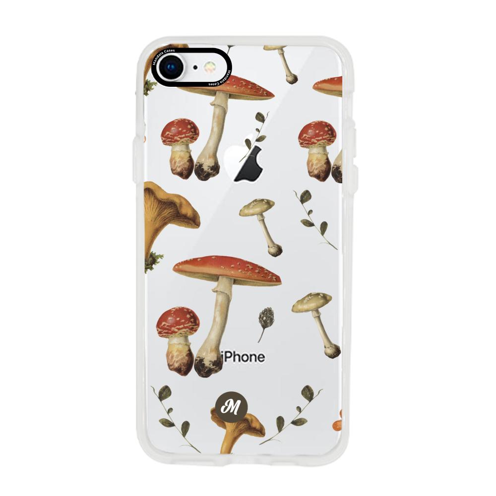Cases para iphone 7 Mushroom texture - Mandala Cases