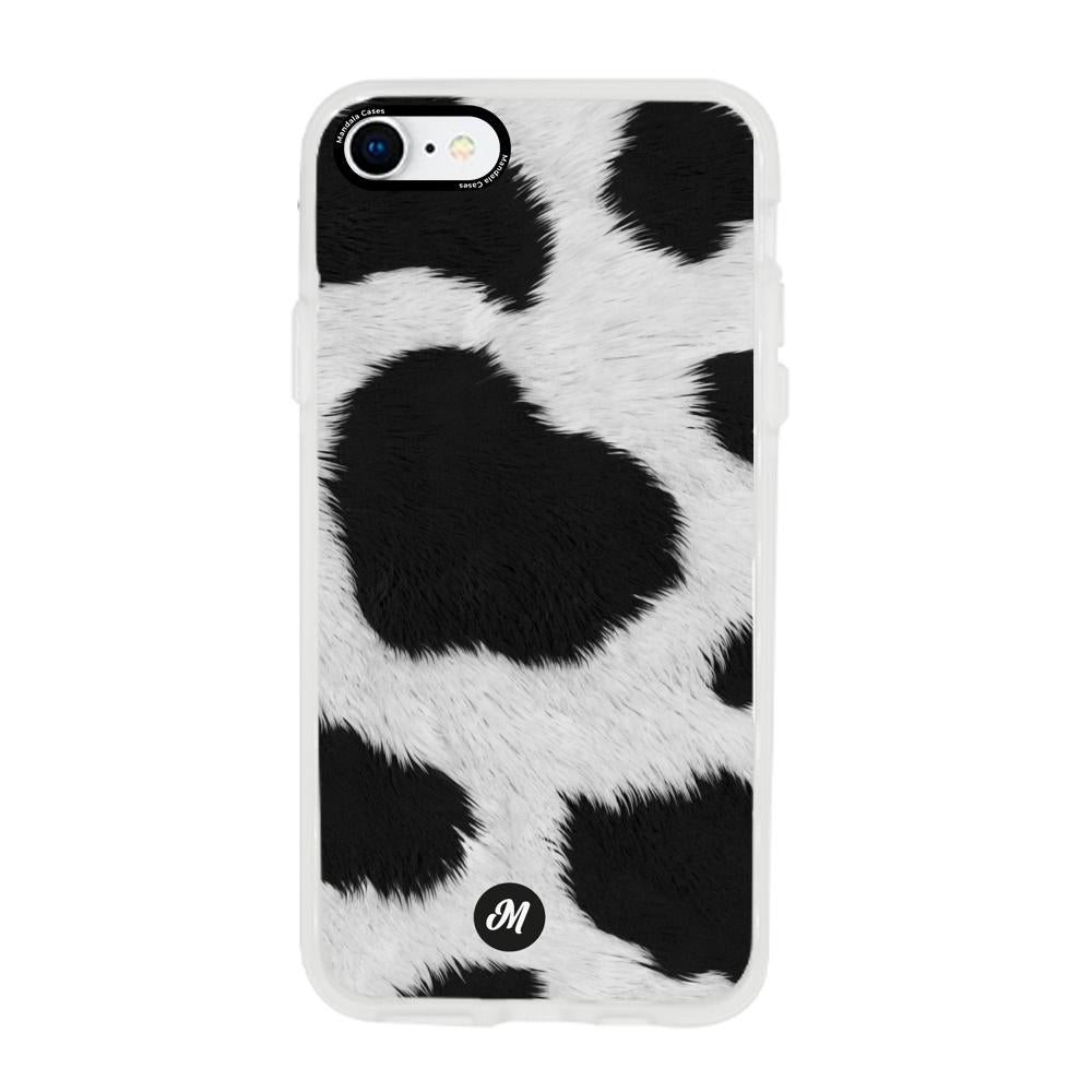 Cases para iphone 7 Vaca peluda - Mandala Cases