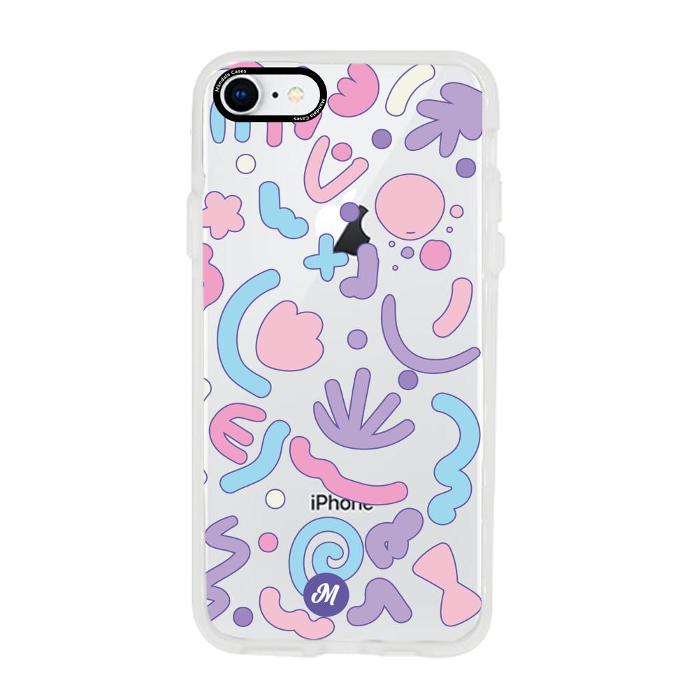 Cases para iphone 7 Colorful Spots Remake - Mandala Cases