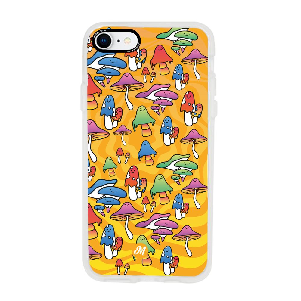 Cases para iphone 7 Color mushroom - Mandala Cases