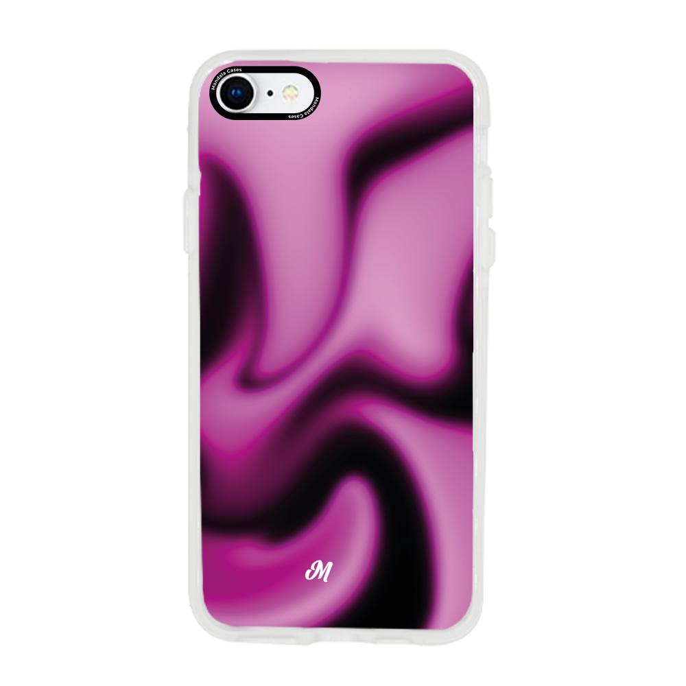 Cases para iphone 7 Purple Ghost - Mandala Cases