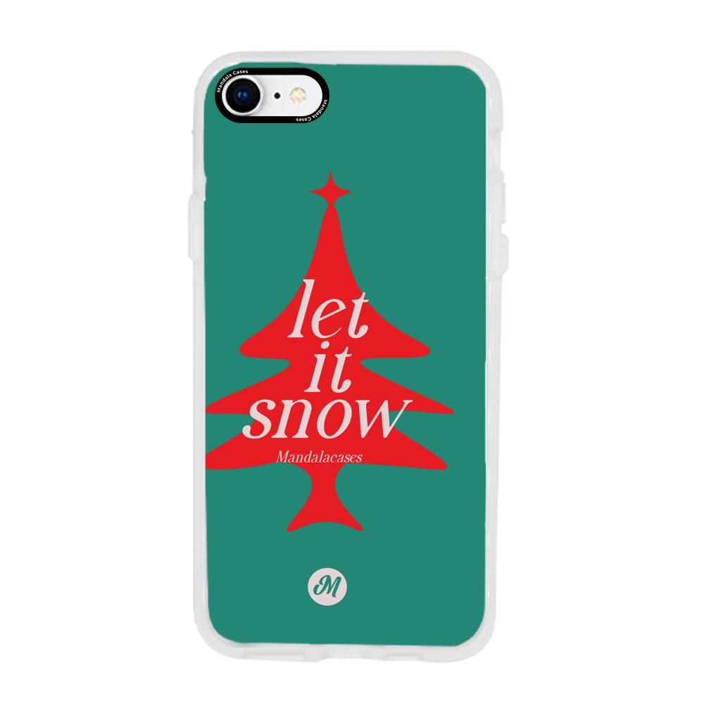 Cases para iphone 7 Let it snow - Mandala Cases