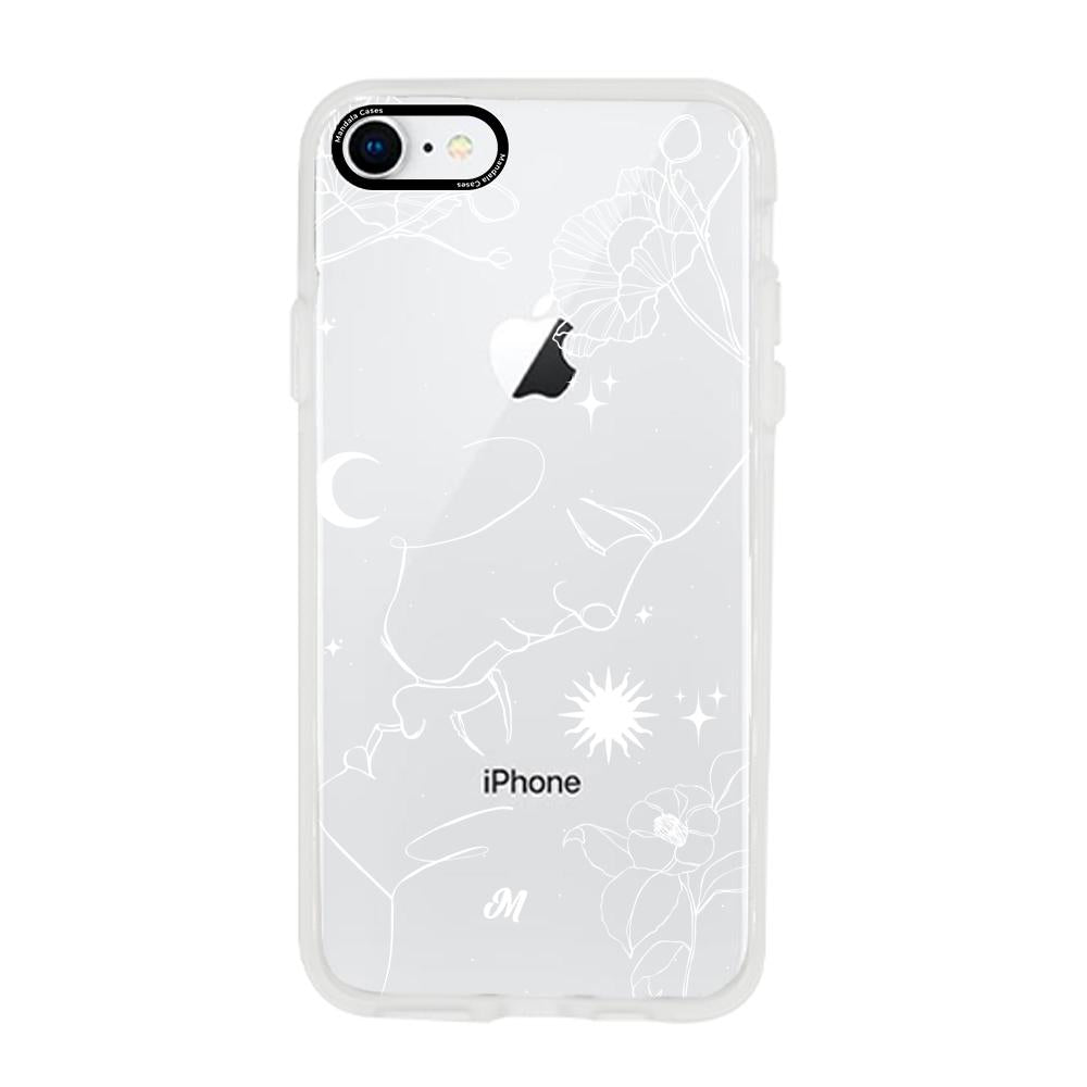 Cases para iphone 7 Love Line White - Mandala Cases