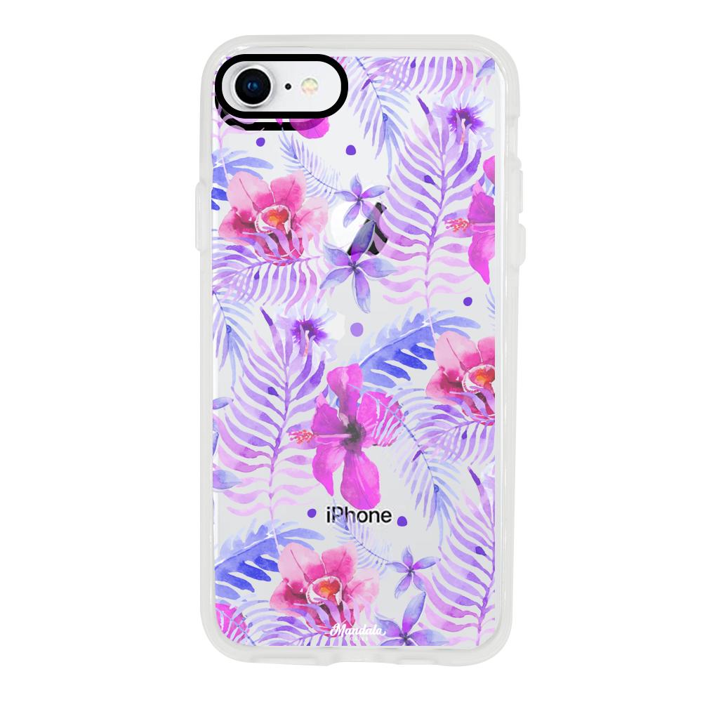 Case para iphone 7 de Flores Hawaianas - Mandala Cases