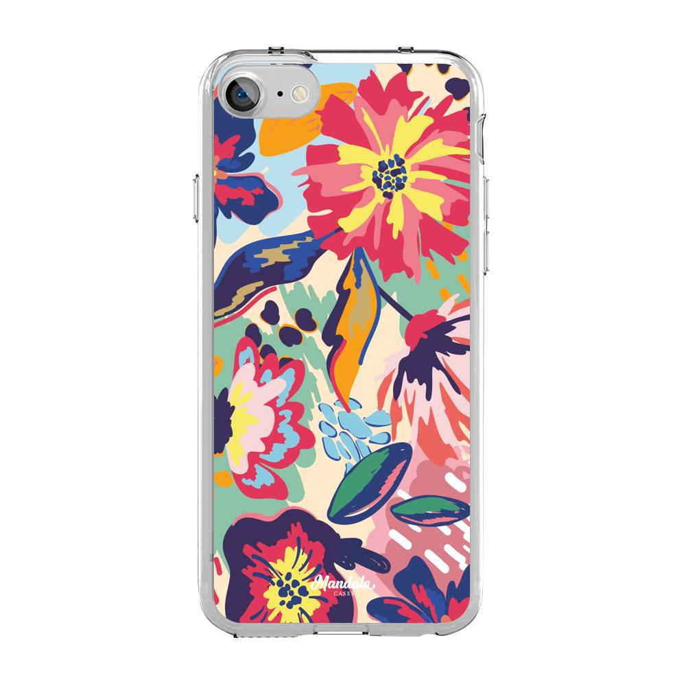 Estuches para iphone 7 - Colors Flowers Case  - Mandala Cases