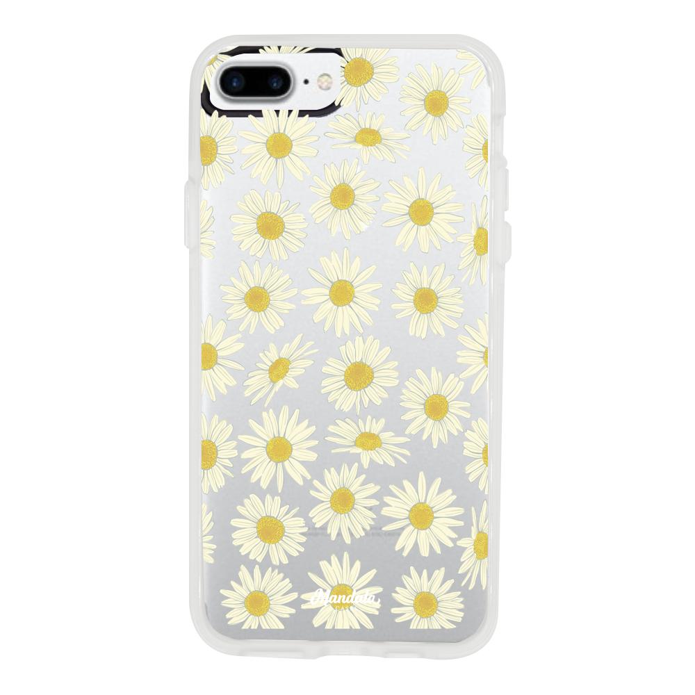 Case para iphone 7 plus Funda Pequeñas Margaritas - Mandala Cases