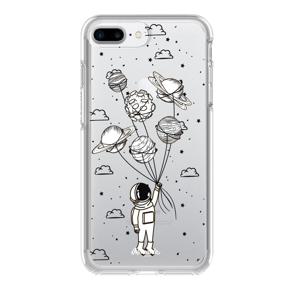 Case para iphone 7 plus Funda Astronauta con Planetas - Mandala Cases