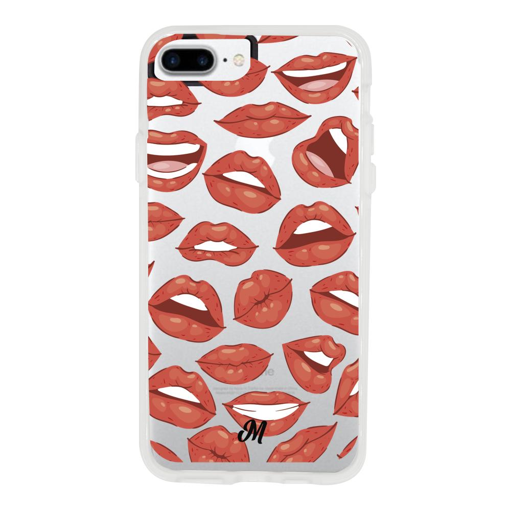 Case para iphone 7 plus Funda Labios - Mandala Cases