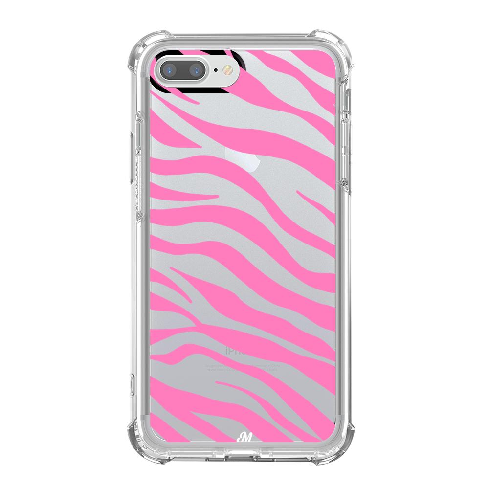 Case para iphone 7 plus Zebra Rosada - Mandala Cases