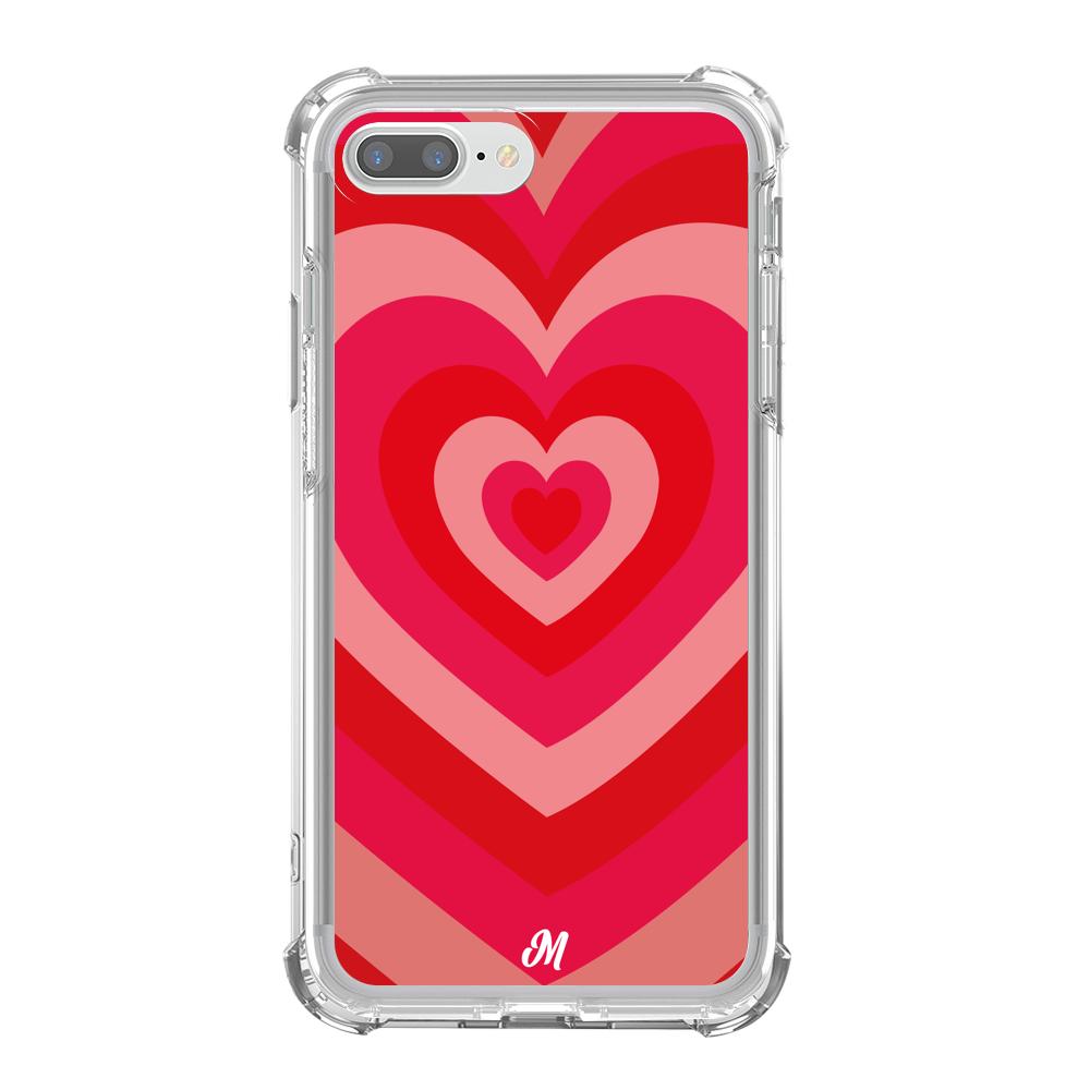 Case para iphone 7 plus de Corazones - Mandala Cases