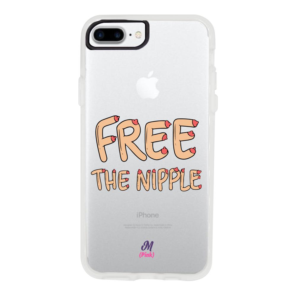 Case para iphone 7 plus Free the nipple - Mandala Cases