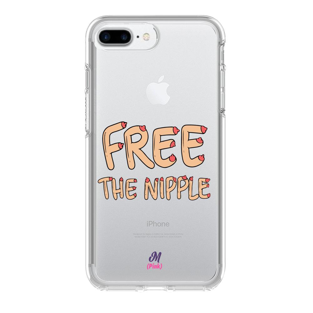 Case para iphone 7 plus Free the nipple - Mandala Cases