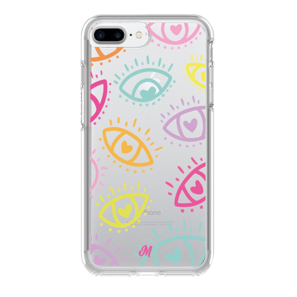 Case para iphone 7 plus Eyes In Love-  - Mandala Cases