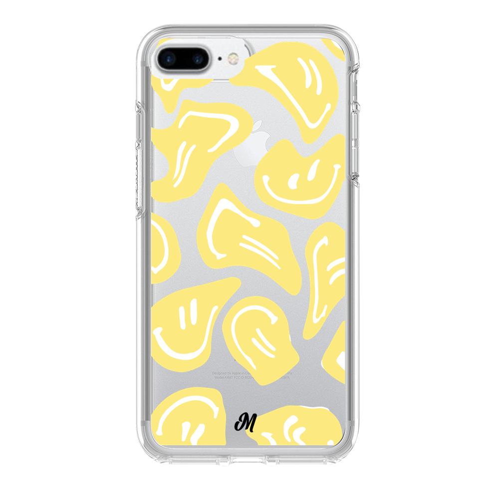Case para iphone 7 plus Happy Face Amarillo-  - Mandala Cases